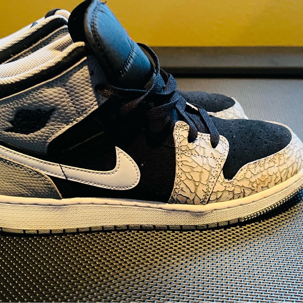 Nike Air Jordan Black and White Sneakers
